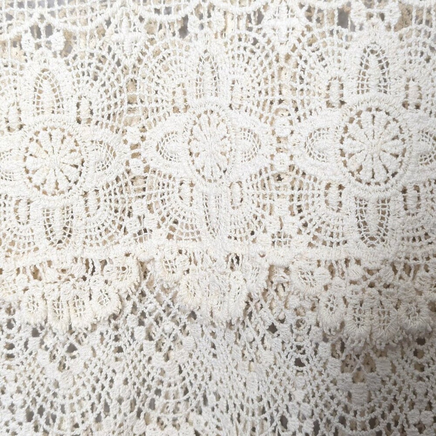 Free People Intimately Cream Crochet Lace Sleeveless Scoop Neck Tank Top Boho S