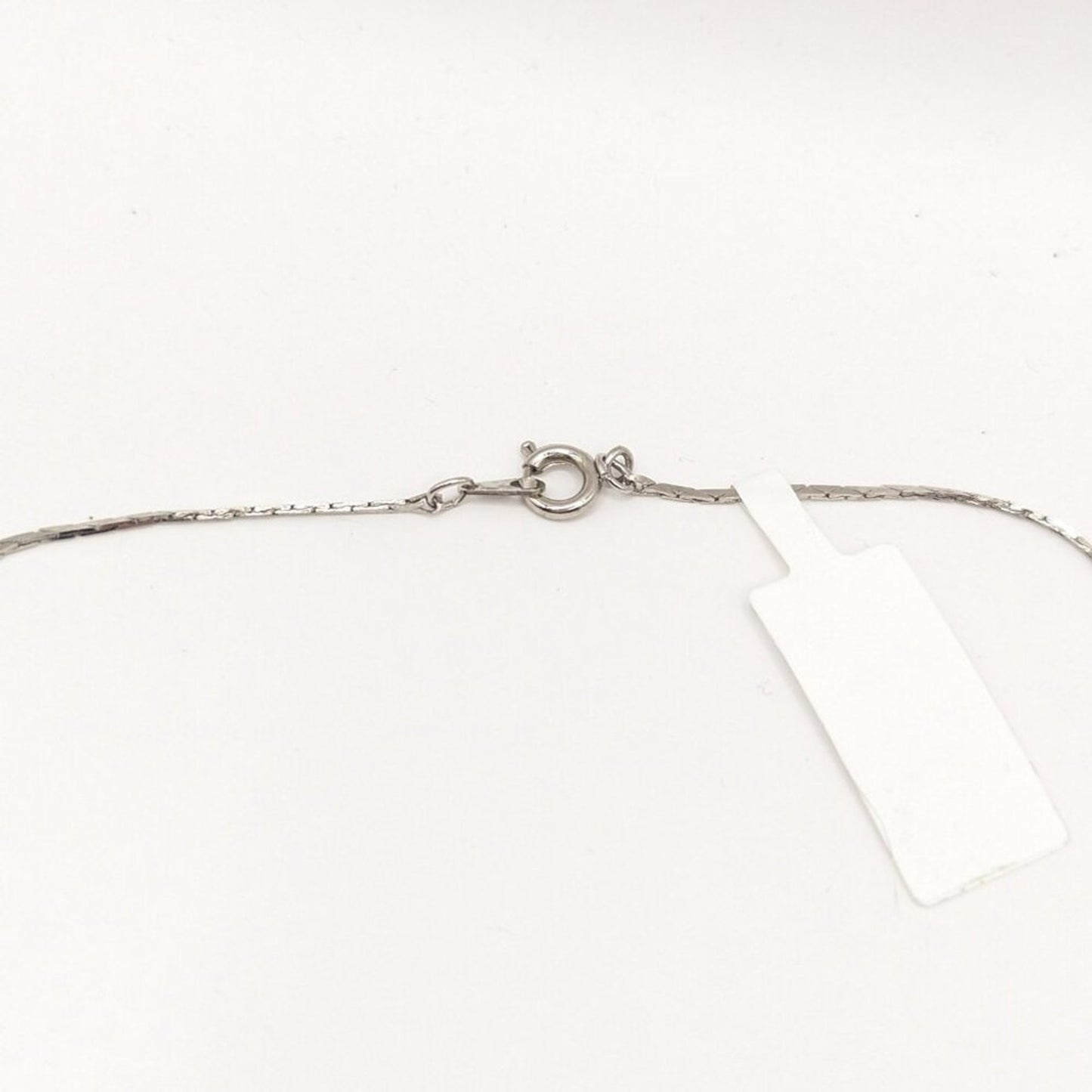 Unbranded Silver Tone Chunky Heart Pendant Necklace Y2K Futuristic