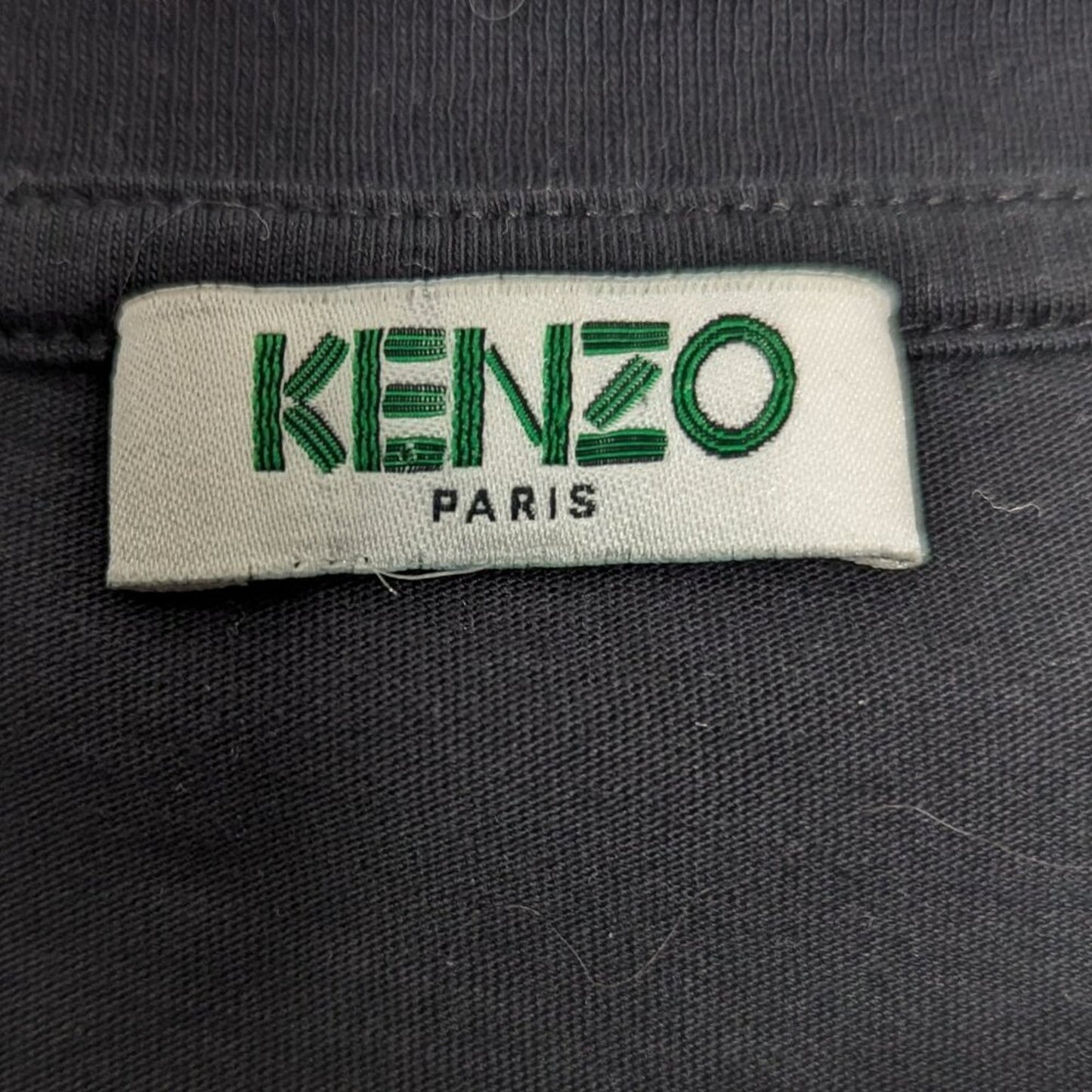 Kenzo Paris Floral Rose Logo Graphic T-Shirt Short Sleeve Crew Neck Pink