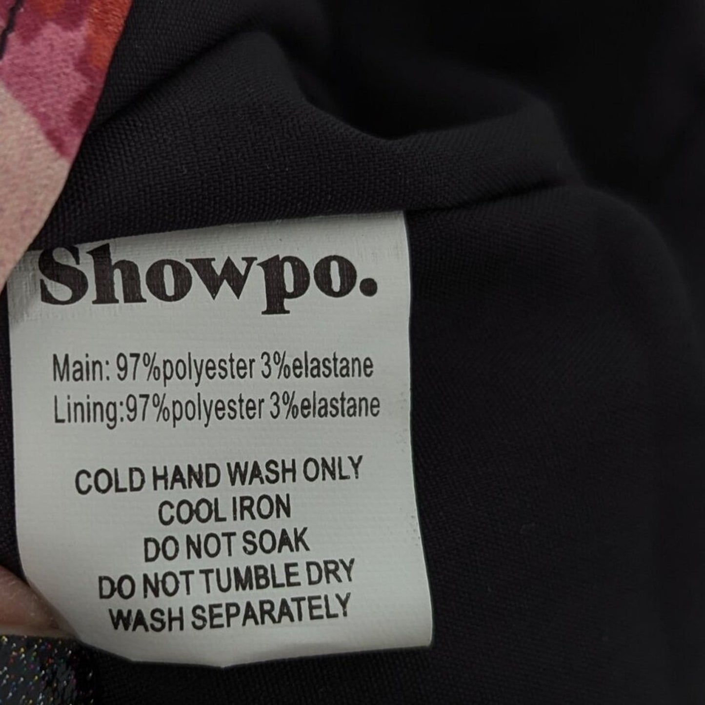 Showpo Pink Chloe Puff Sleeve Drape Mini Dress Boudoir Blooms Floral Print NWT 4