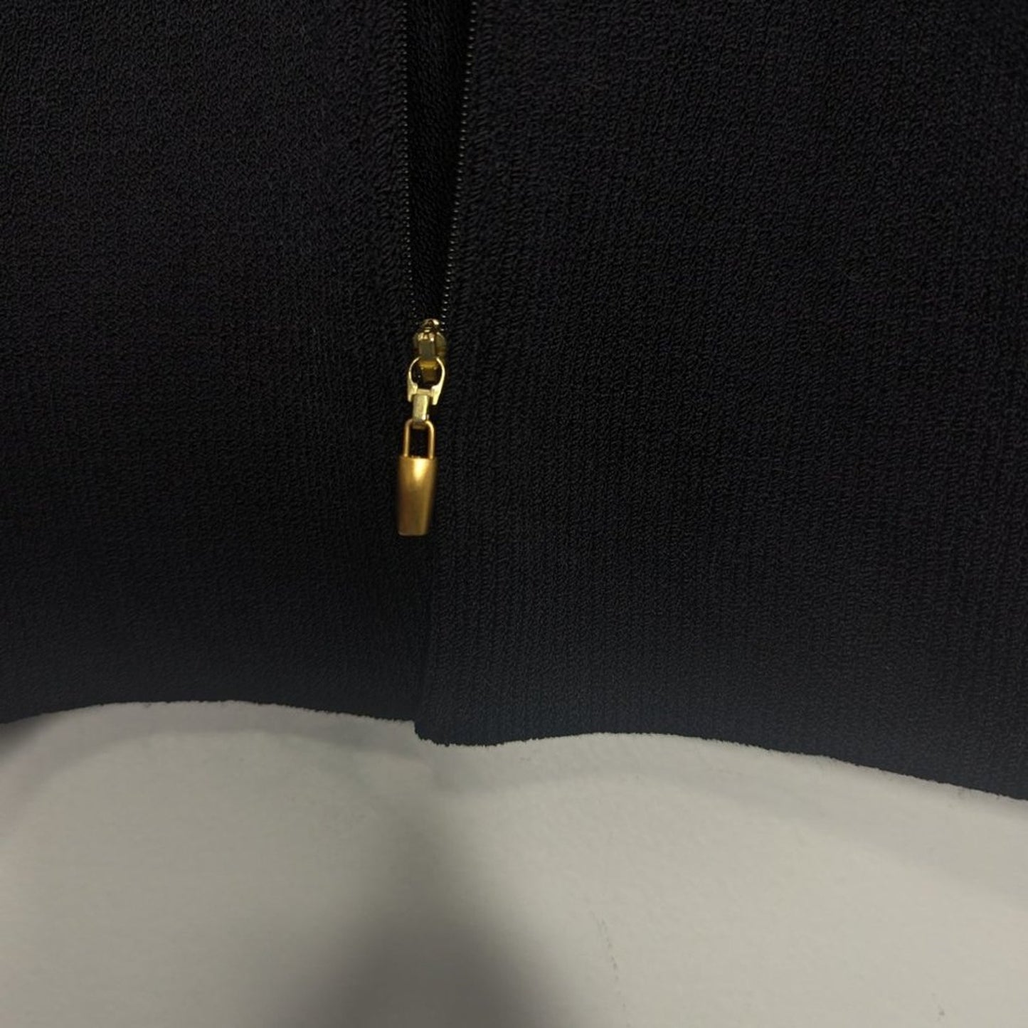 St. John Collection Vintage Black Full Zip Long Sleeve Jacket Gold Studded 2