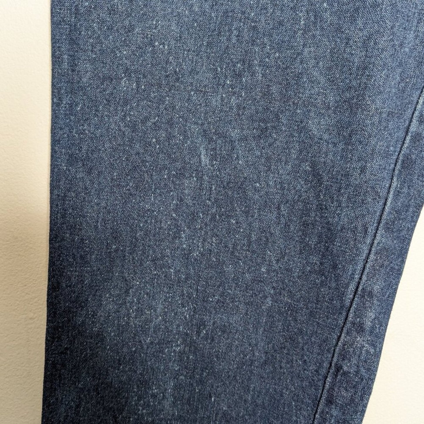 Vintage Gitano 70's High Waist Jeans White Contrast Stitching Straight Leg