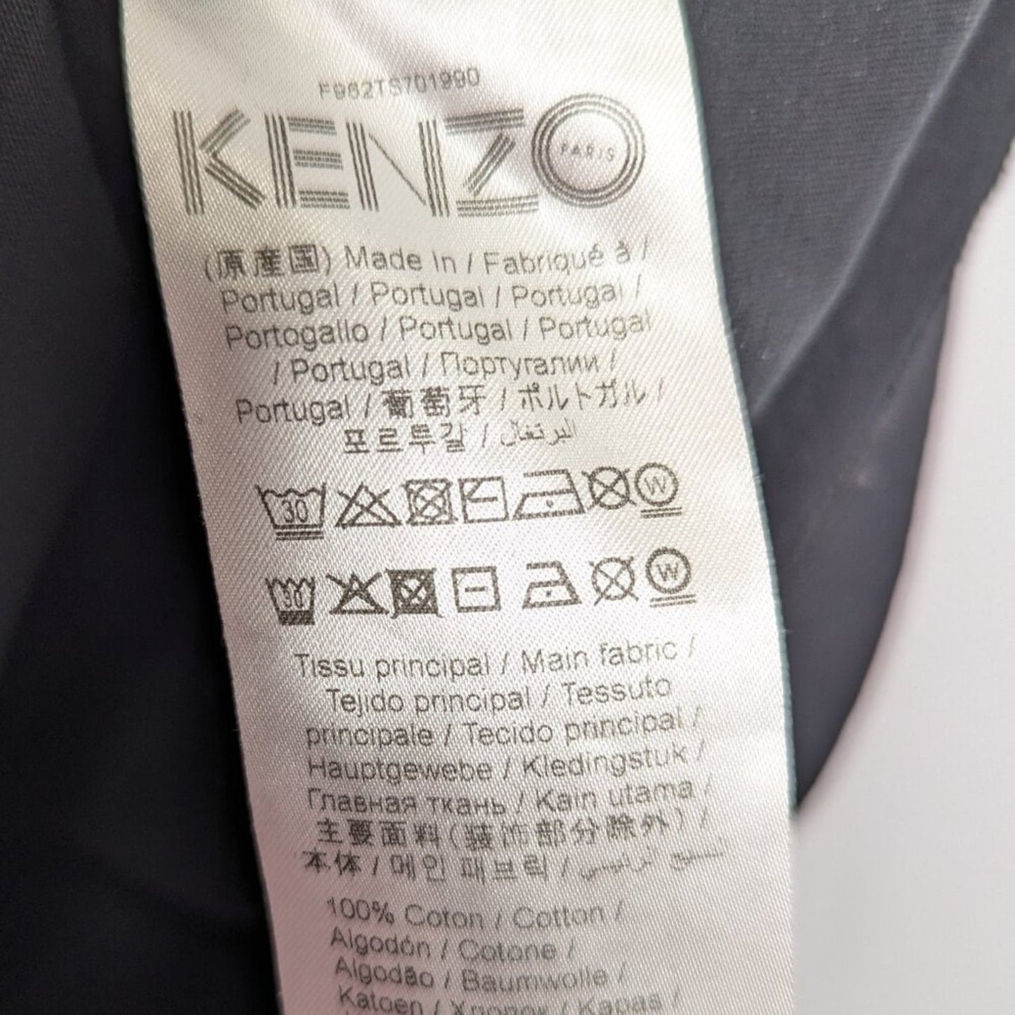 Kenzo Paris Floral Rose Logo Graphic T-Shirt Short Sleeve Crew Neck Pink