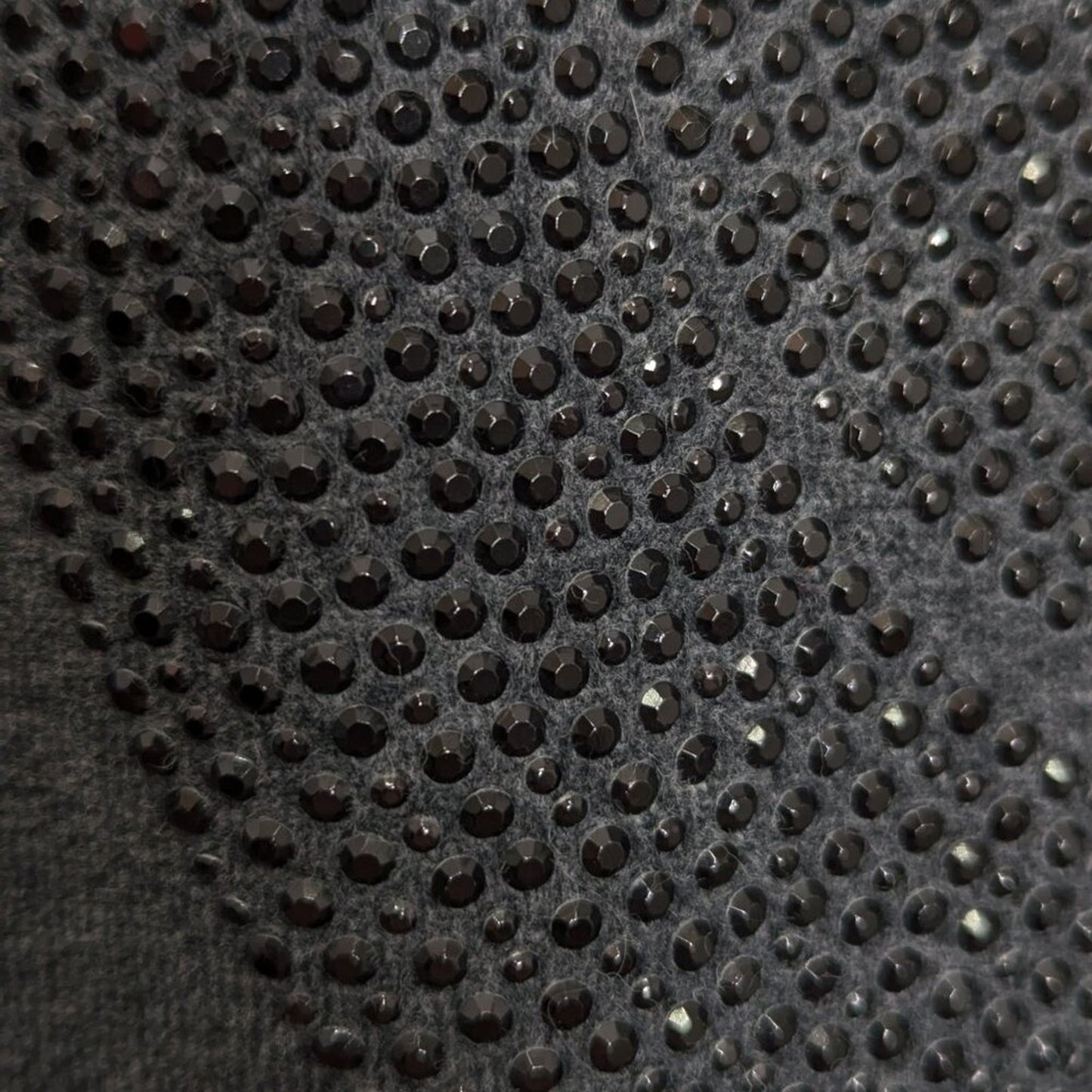 Romeo & Juliet Couture Gray Velour Zip Up Hoodie Jacket Rhinestone Smiley Face