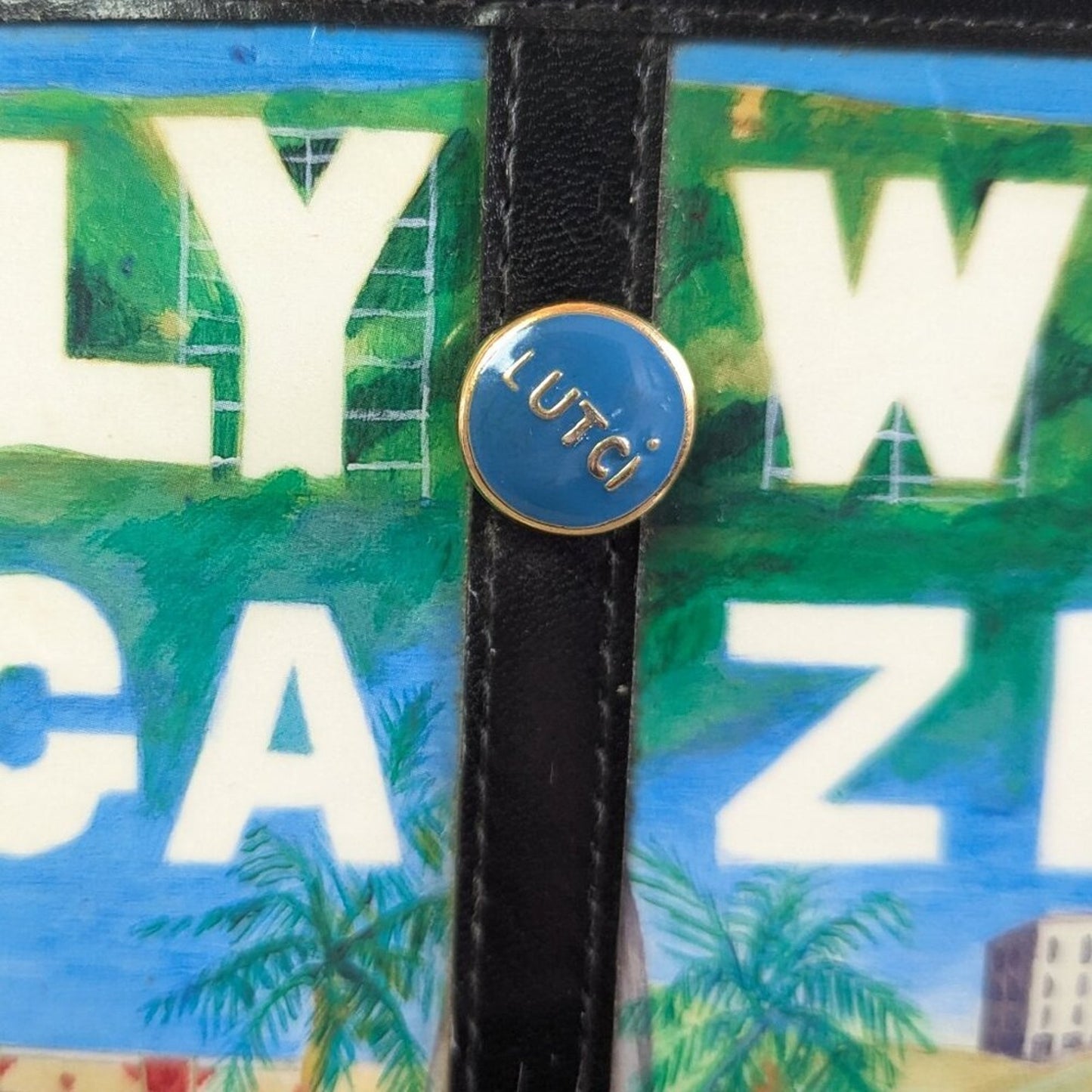 Lutci Vintage Black Hollywood Movies Magazine Anna Silvey Illustration Tote Bag