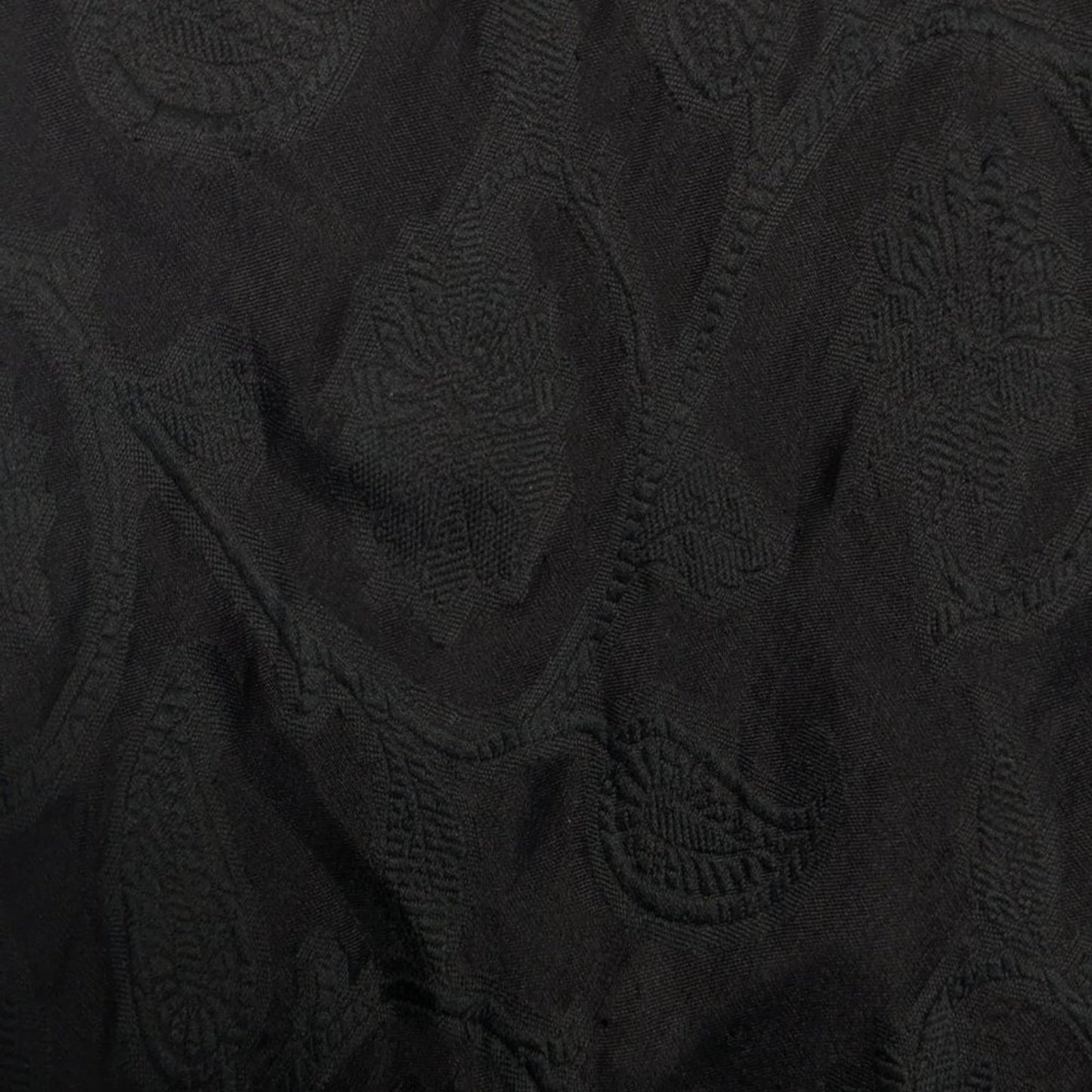 DKNY Vintage Black Paisley Mini Dress Silk Blend Sleeveless Scoop Neck Size 4