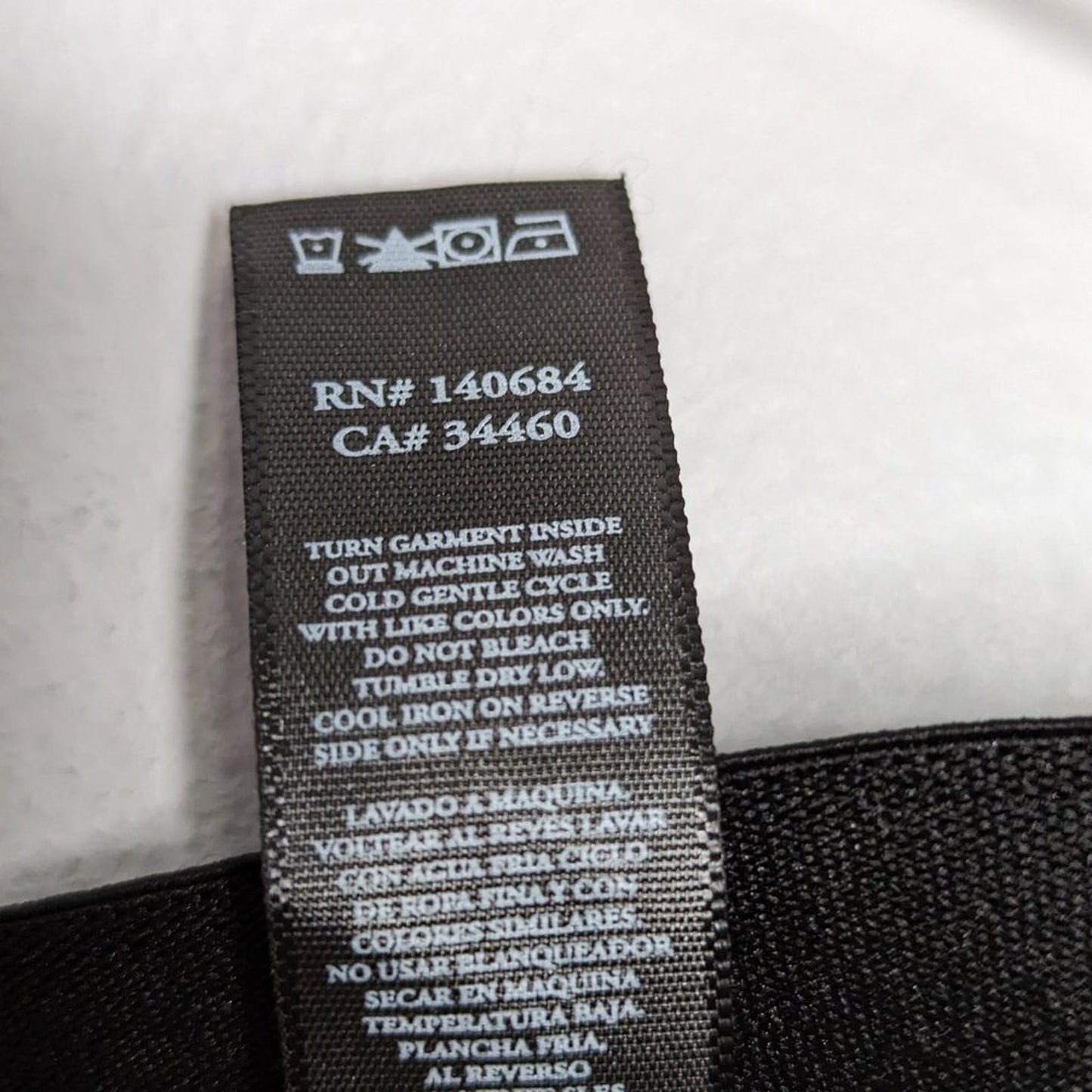 Koral Black Frame High Rise Infinity Leggings Contoured Mesh Insert Size M