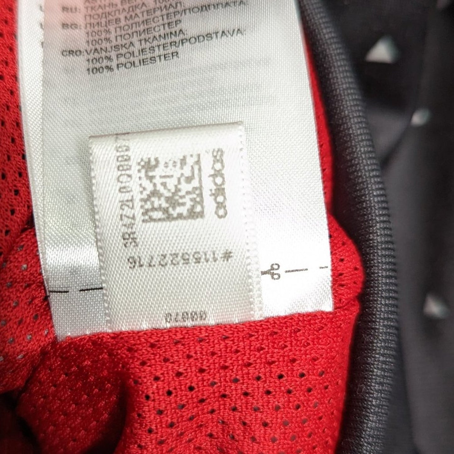 adidas Originals X Pharrell Williams Black Triangle Printed Bomber Jacket XS