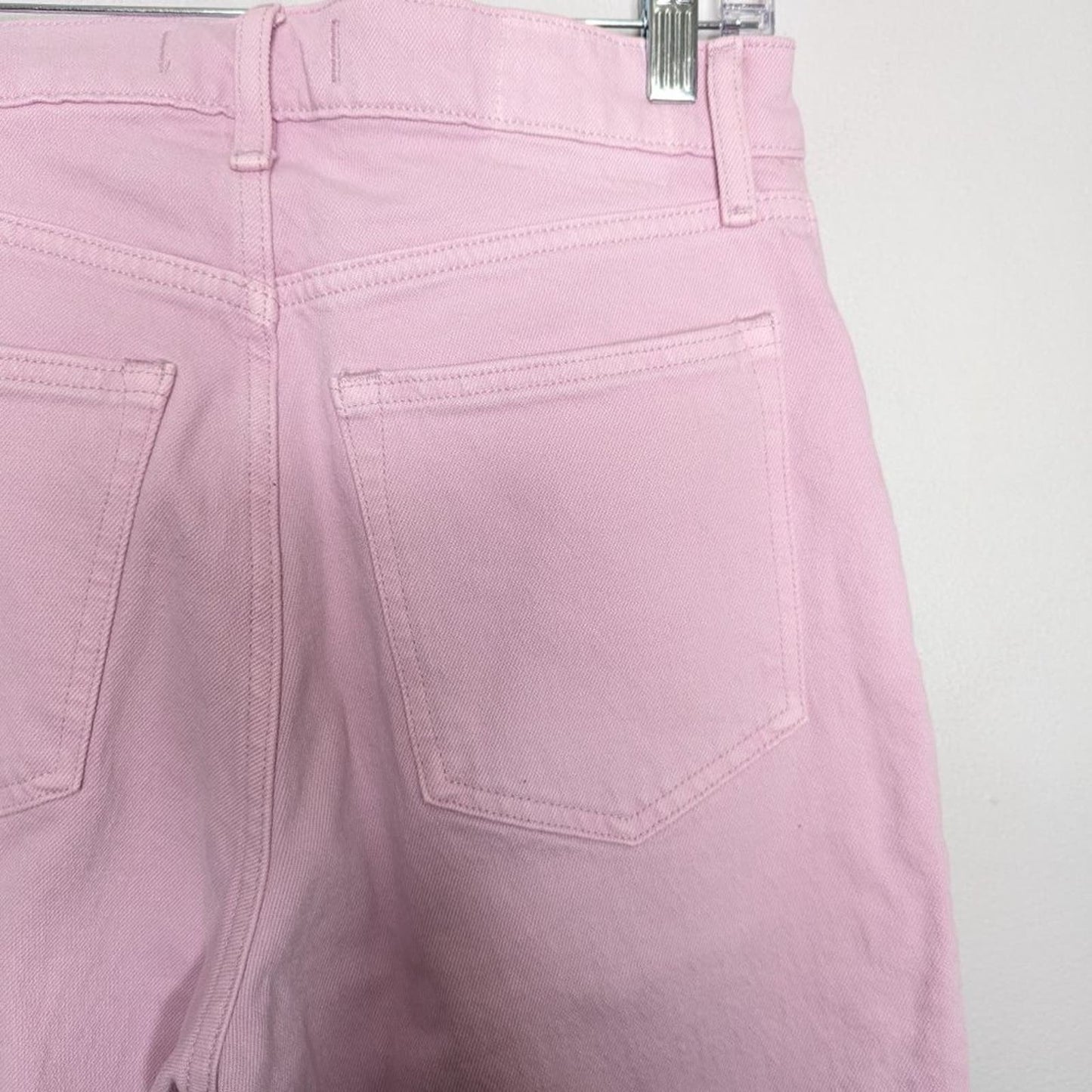 Abercrombie & Fitch Orchid Pink Ultra High Rise 90s Straight Jean Size 6 Short