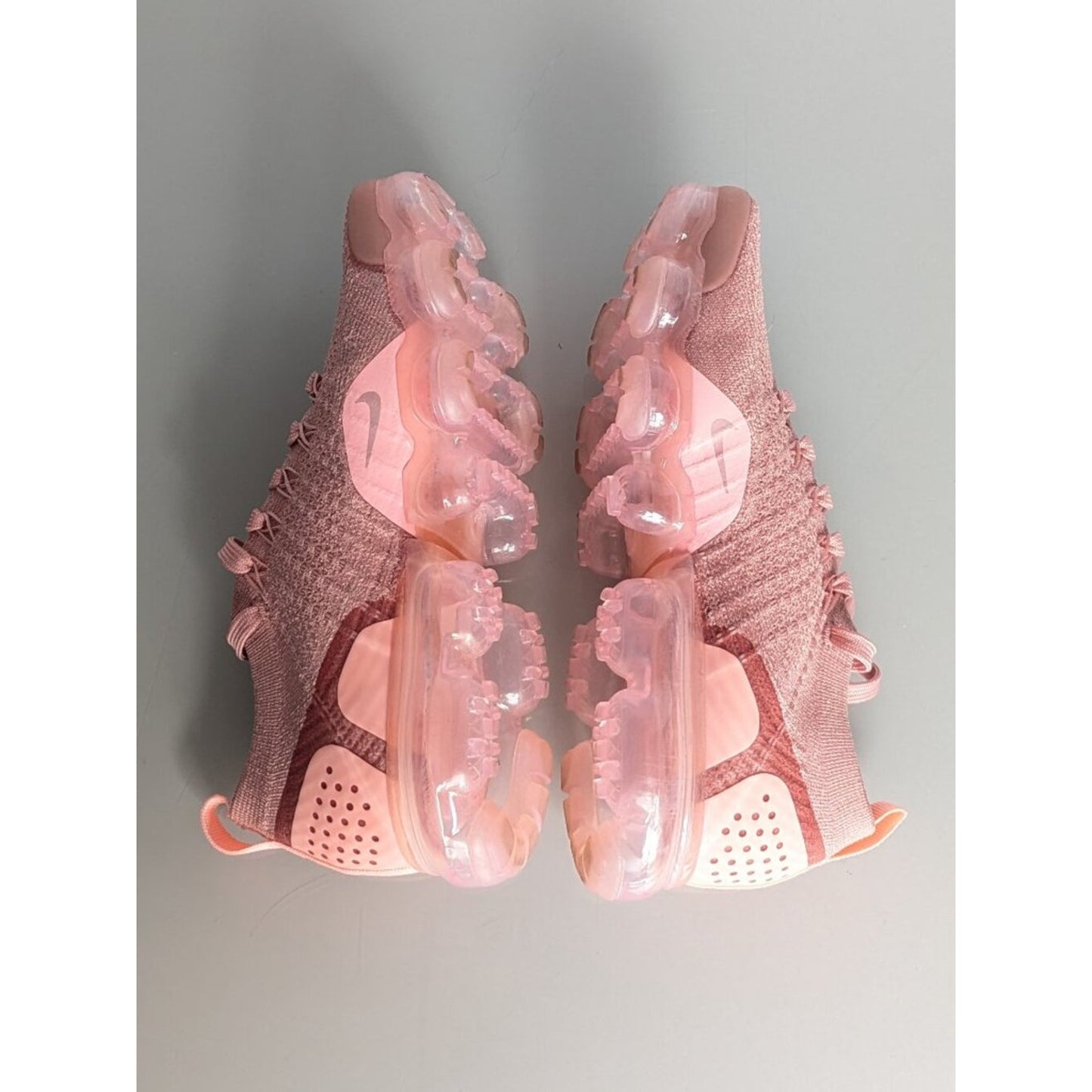 Nike Air VaporMax Flyknit 2 Rose Gold Pink Sneakers – Women’s Size 7.5 Lace Up
