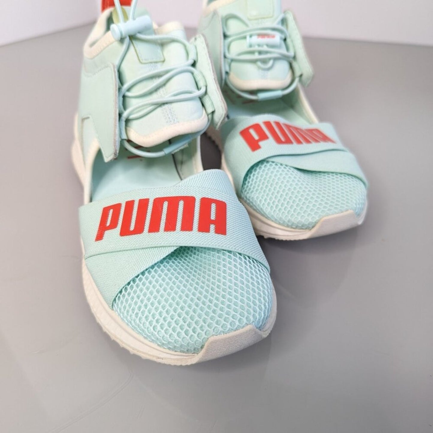 Puma Rihanna Fenty Avid Trainer Bay Cherry Tomato Cutout Sneakers Size 6.5