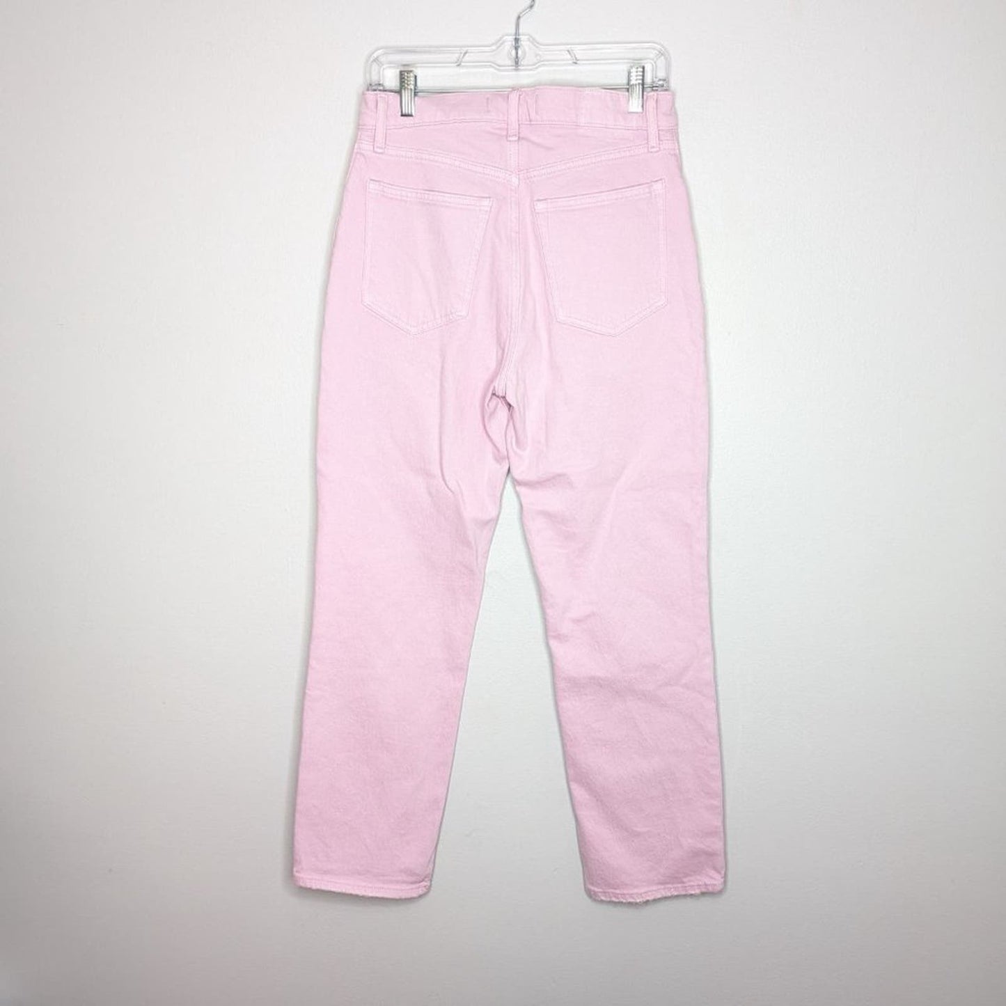 Abercrombie & Fitch Orchid Pink Ultra High Rise 90s Straight Jean Size 6 Short