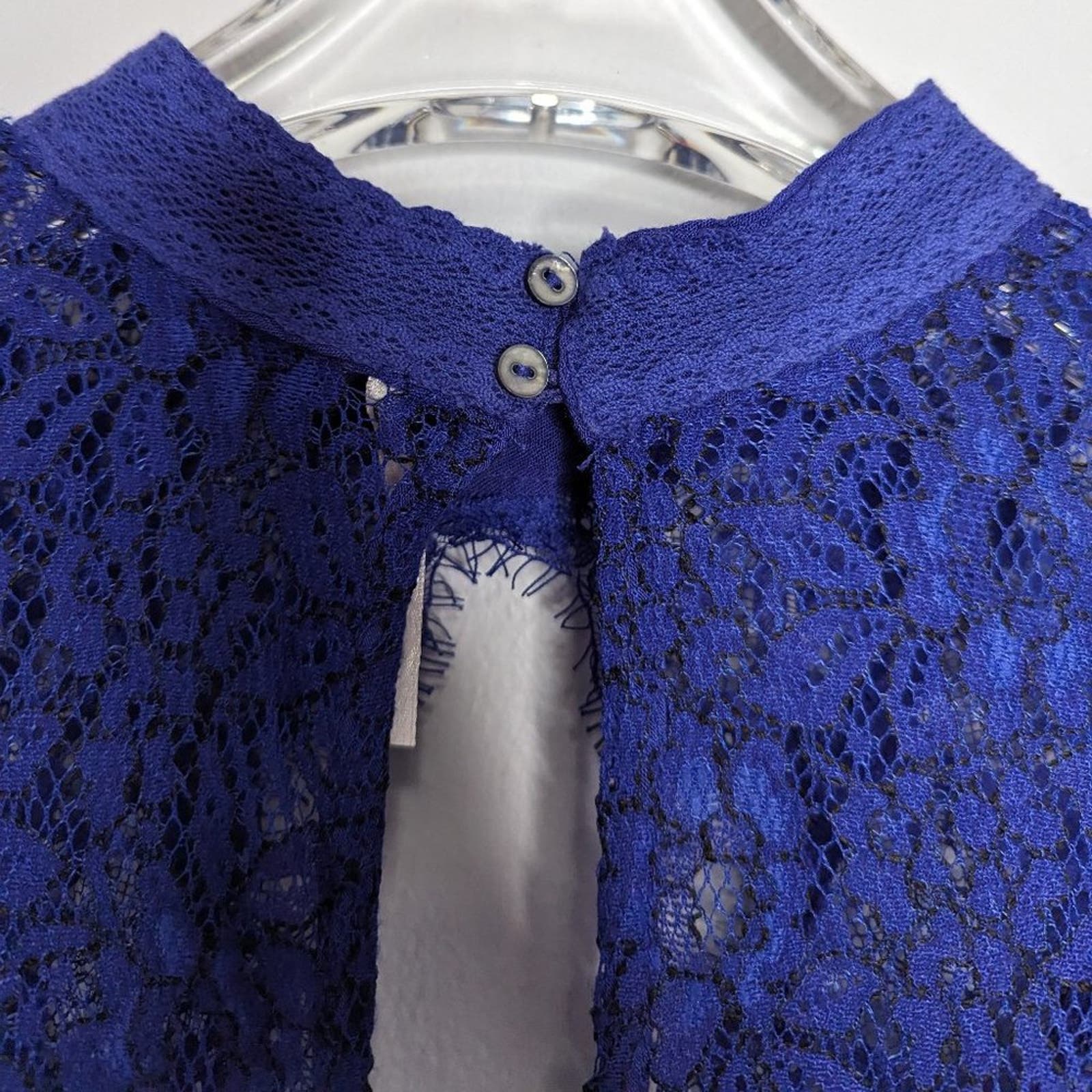 Free People Blue Tell Tale Tunic Dress Long Sleeve Sheer Lace Cutouts Grayson Vine Free People Blue Tell Tale Tunic Dress Long Sleeve Sheer Lace Cutouts Grayson Vine