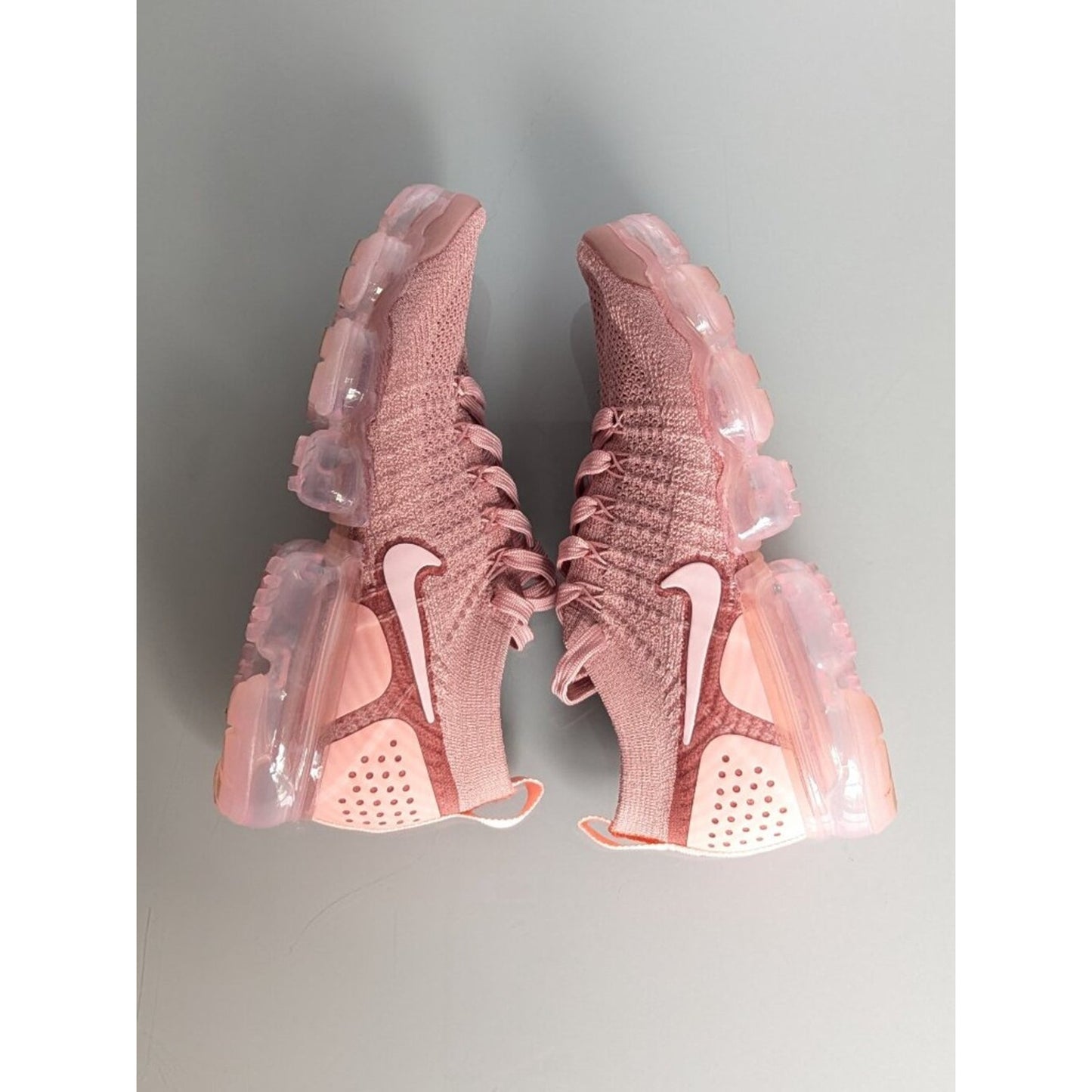 Nike Air VaporMax Flyknit 2 Rose Gold Pink Sneakers – Women’s Size 7.5 Lace Up